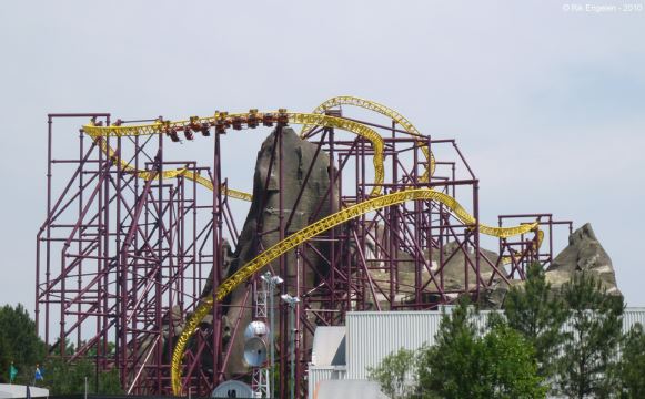 Volcano The Blast Coaster Kings Dominion Doswell Virginia