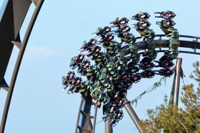 Raptor Gardaland Castelnuovo del Garda Veneto Italy