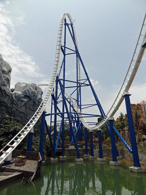 Bullet Coaster Happy Valley Nanshan Shenzhen Guangdong China