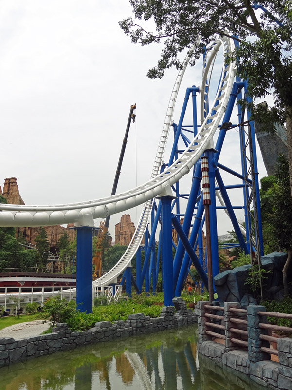 Bullet Coaster Happy Valley Nanshan Shenzhen Guangdong China