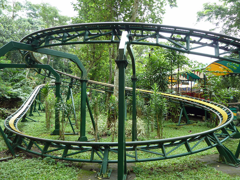 Roller Coaster Taman Safari Prigen Prigen East Java Indonesia