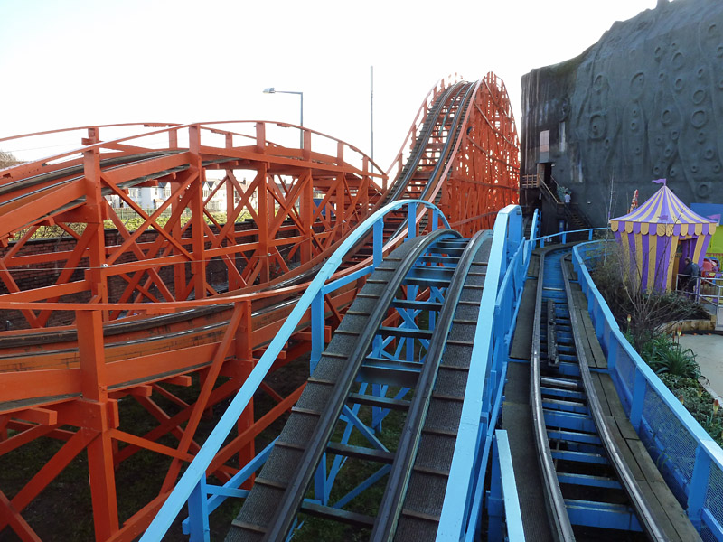 Nickelodeon Streak Pleasure Beach Resort Blackpool Lancashire