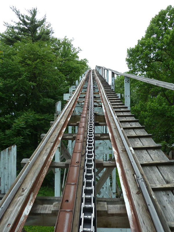 Blue Streak Conneaut Lake Park Conneaut Lake Pennsylvania