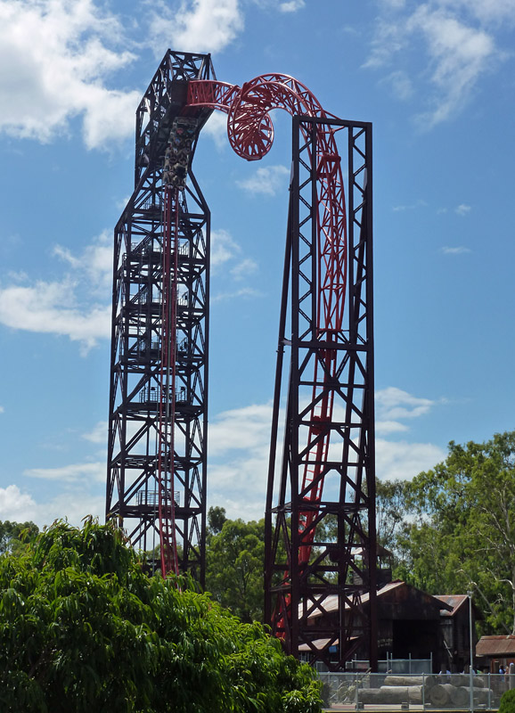 BuzzSaw Dreamworld Coomera Queensland Australia