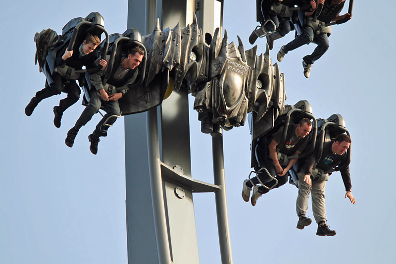 Swarm Thorpe Park Chertsey Surrey England United Kingdom