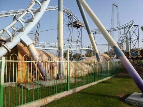 Roller Coaster Winter Wonderland Kuwait Salmiya Hawalli Kuwait