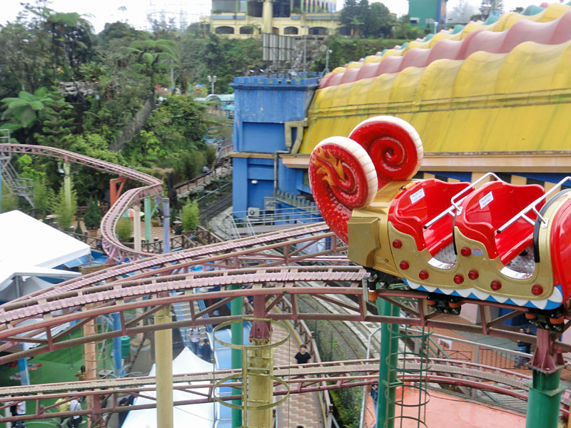 Flying Dragon Skytropolis Indoor Theme Park Genting Highlands