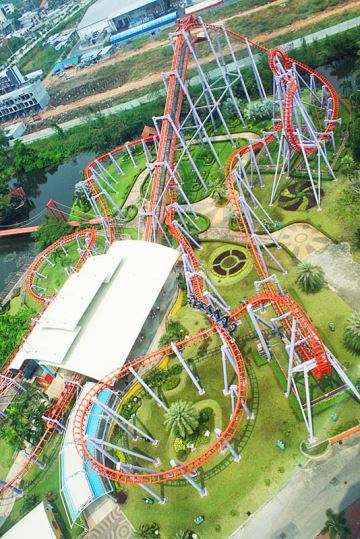 Vortex Siam Amazing Park Khan Na Yao Bangkok Thailand