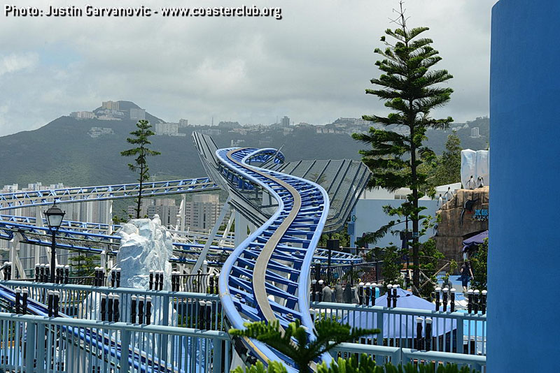 Arctic Blast Ocean Park Hong Kong Island Hong Kong China