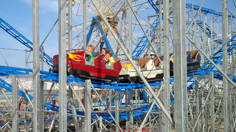 Sand Blaster Boardwalk Amusements Daytona Beach Florida