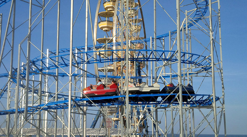 Sand Blaster Boardwalk Amusements Daytona Beach Florida