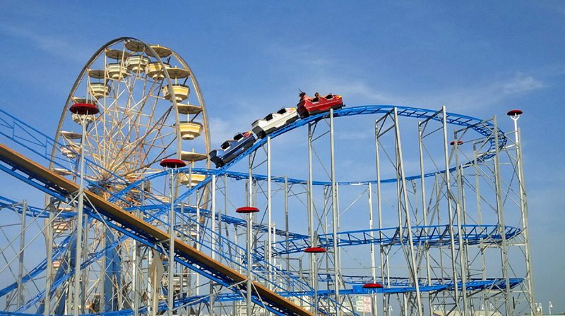 Sand Blaster Boardwalk Amusements Daytona Beach Florida