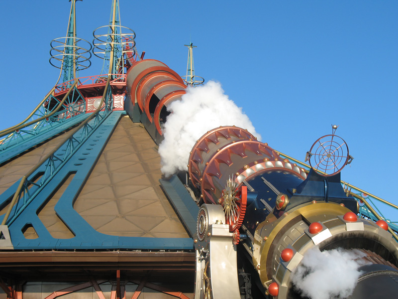 space mountain mission 2 inversions