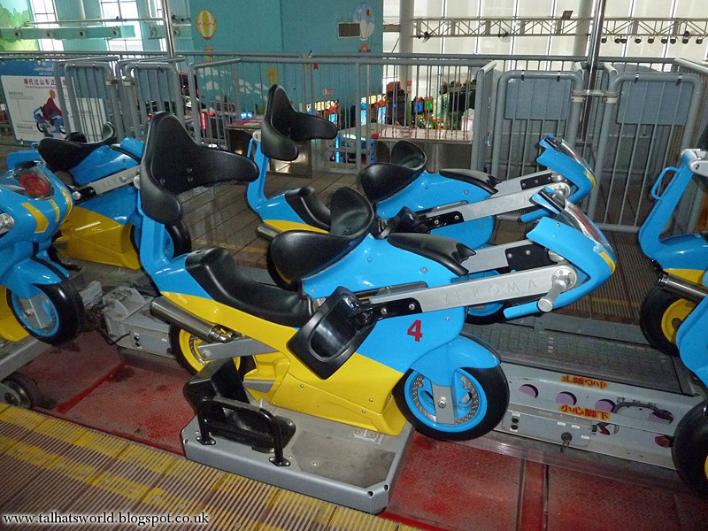 Motorbike Roller Coaster Happy World Pukou Nanjing Jiangsu