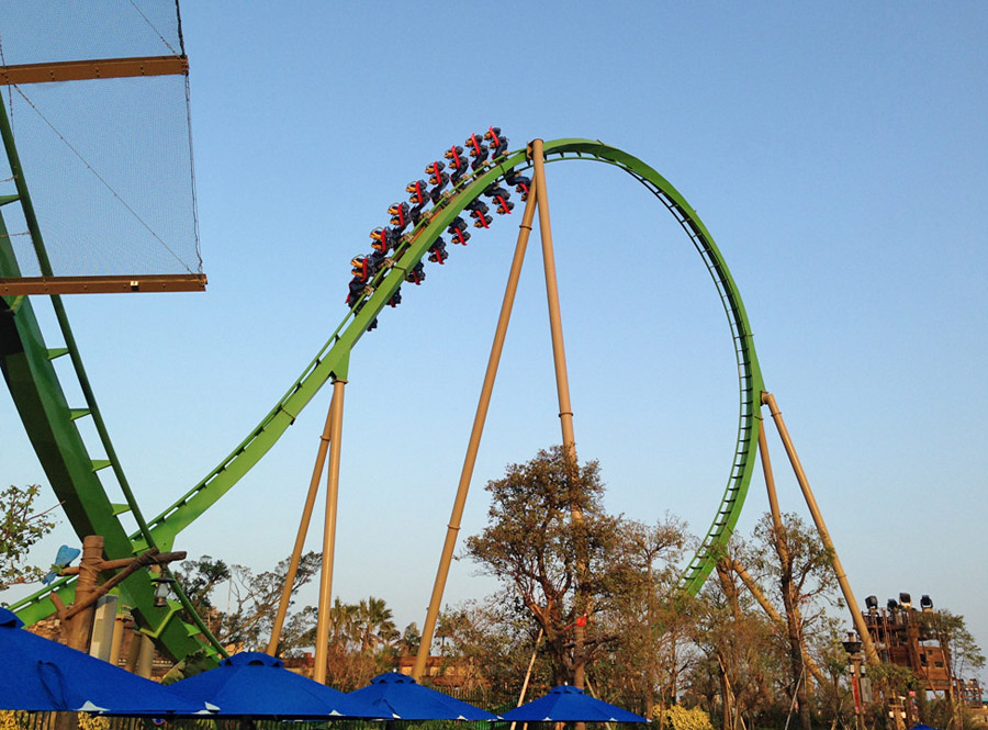 Parrot Coaster Chimelong Ocean Kingdom Xiangzhou Zhuhai