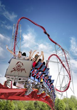 Sky Scream Roller Coaster DataBase