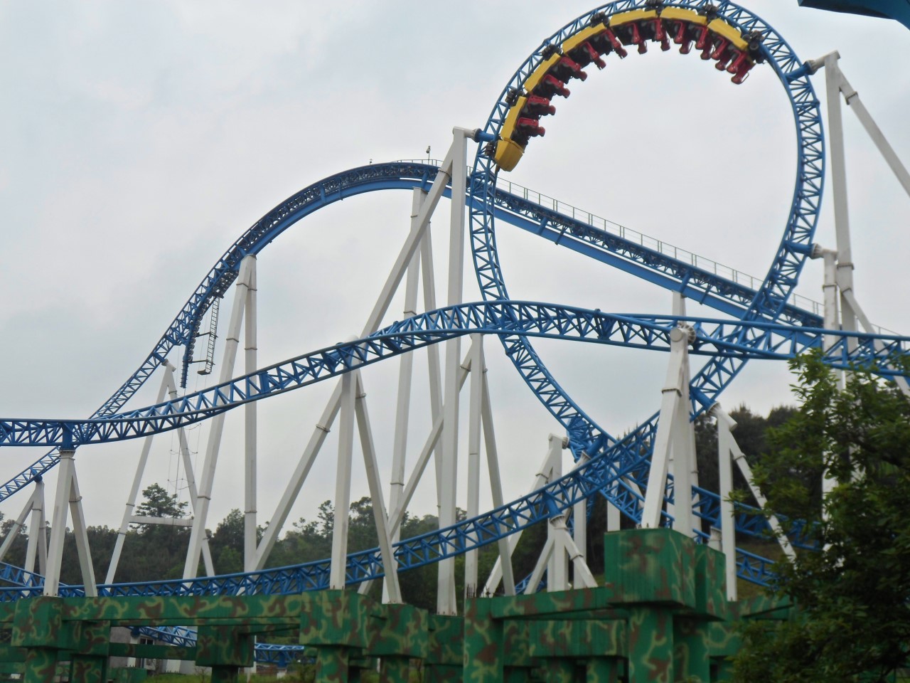 Crazy Coaster Loca Joy Holiday Theme Park Yongchuan Chongqing