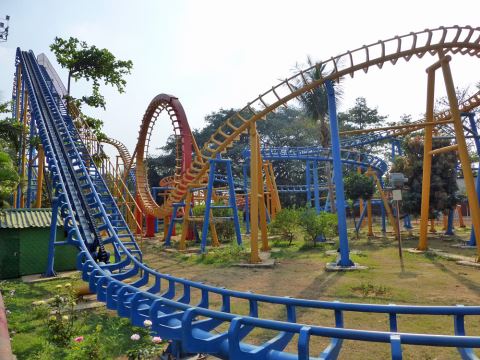 Loop Roller Coaster Fun World Bangalore Karnataka India