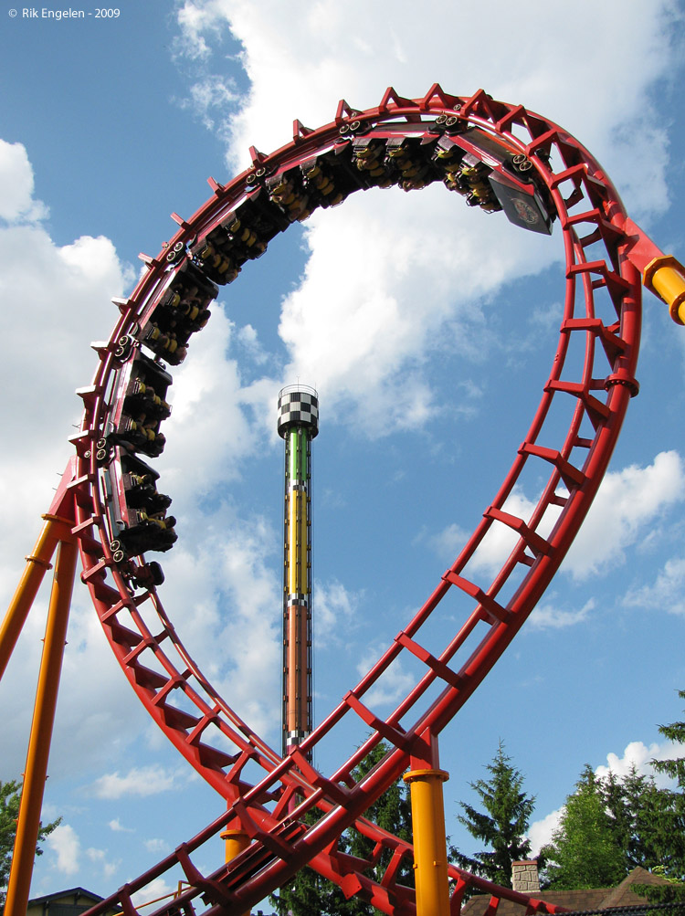 The Bat Roller Coaster