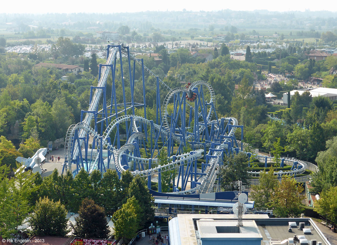 Blue Tornado - Gardaland (Castelnuovo del Garda, Veneto, Italy)