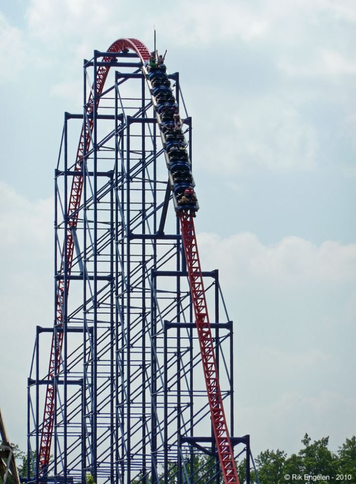 Superman Ride Of Steel Six Flags America Upper Marlboro