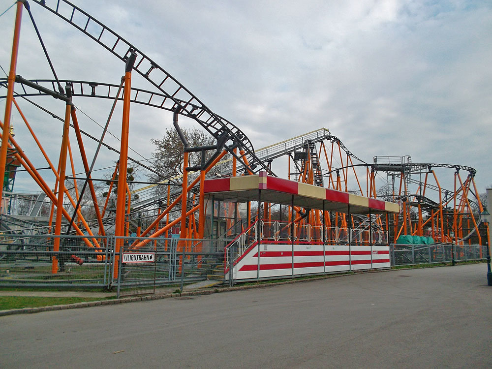 Super 8er Bahn Wiener Prater Vienna Vienna Austria