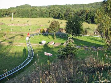 Sommerrodelbahn Wipperia Funpark Wippra Saxony Anhalt Germany