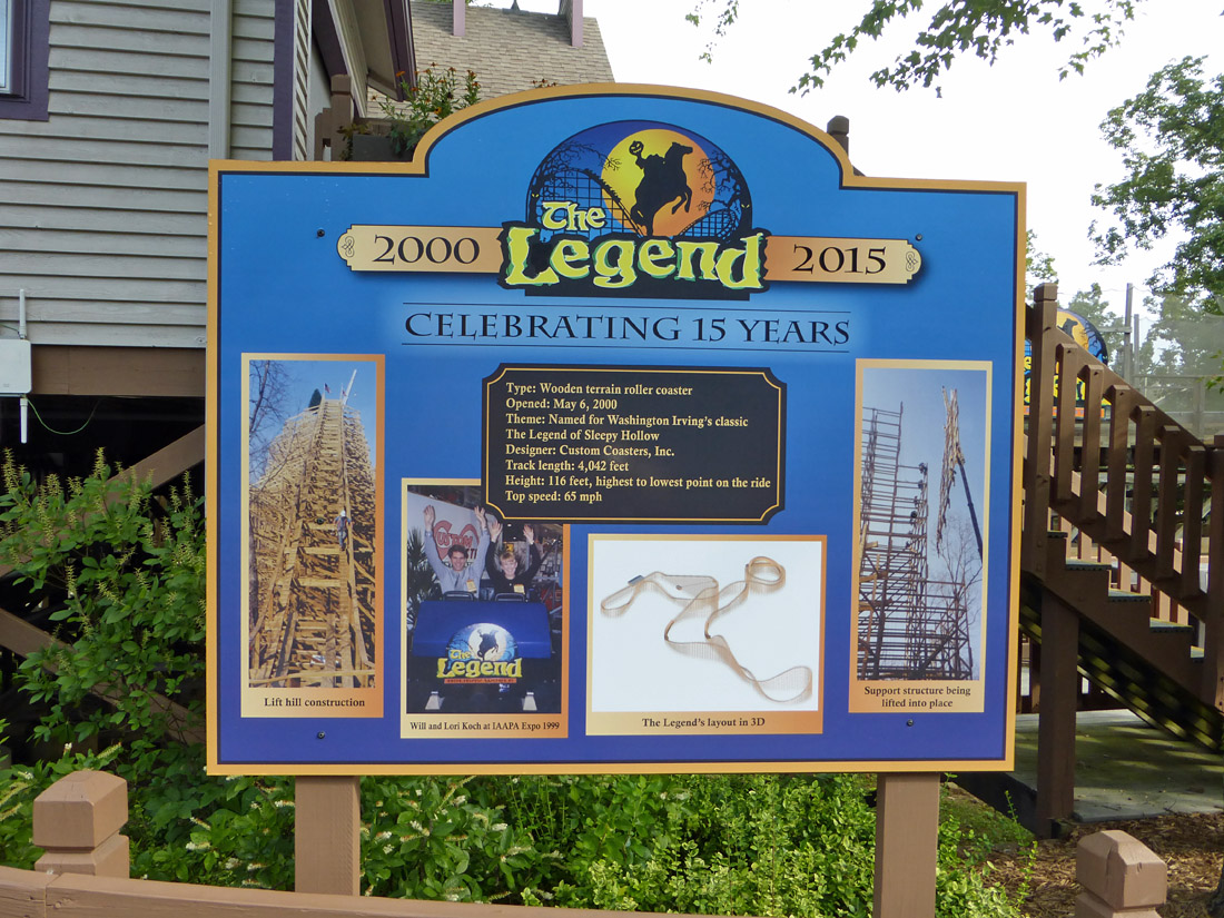 The Legend Roller Coaster
