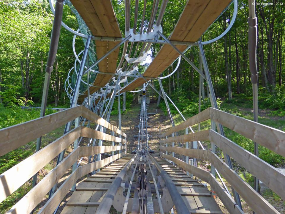 Nor easter Mountain Coaster Greek Peak Mountain Resort Cortland