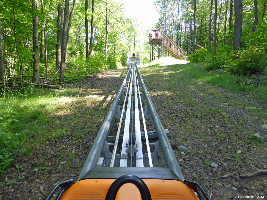 Nor easter Mountain Coaster Greek Peak Mountain Resort Cortland