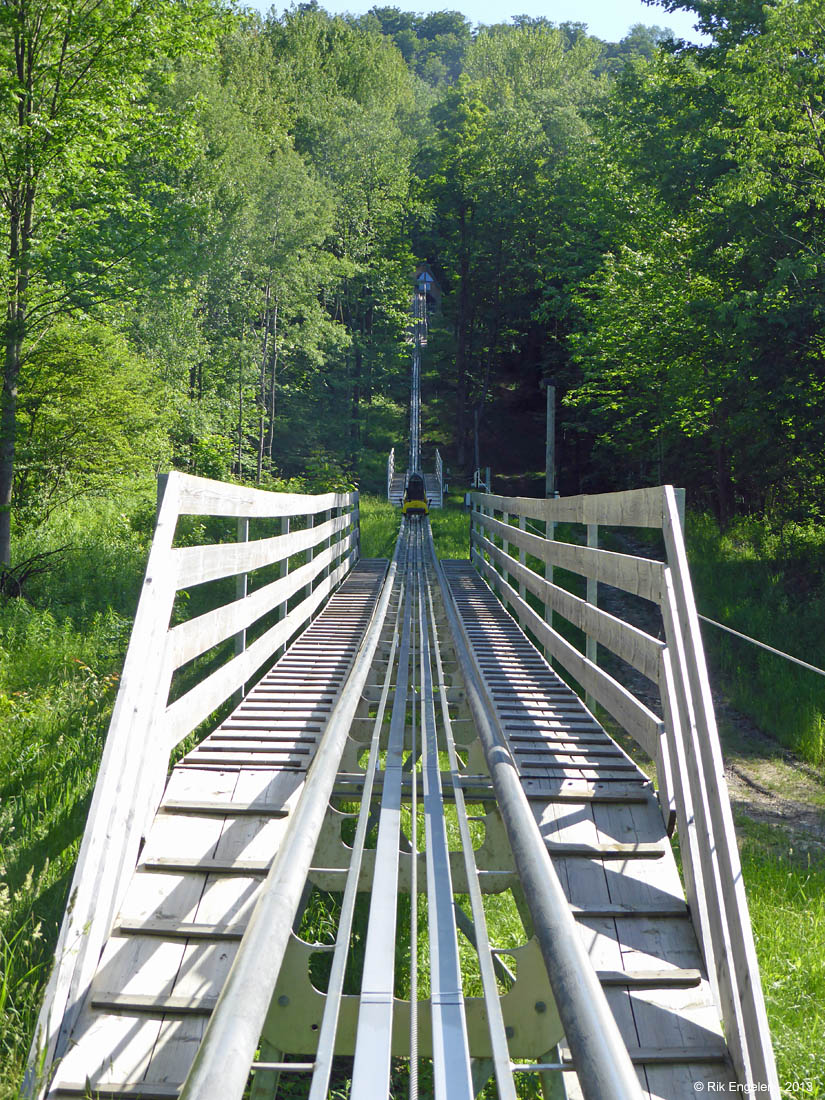 Nor easter Mountain Coaster Greek Peak Mountain Resort Cortland