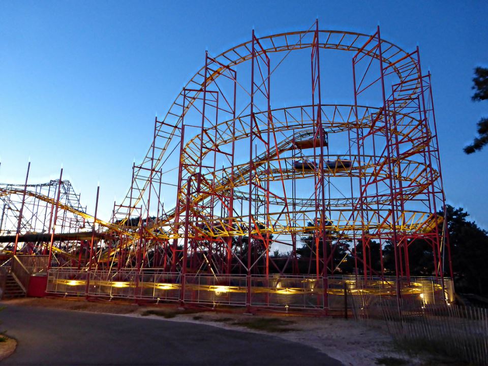 1970 Galaxy Rip Tide Coaster Swampy Jack s Wongo Adventure