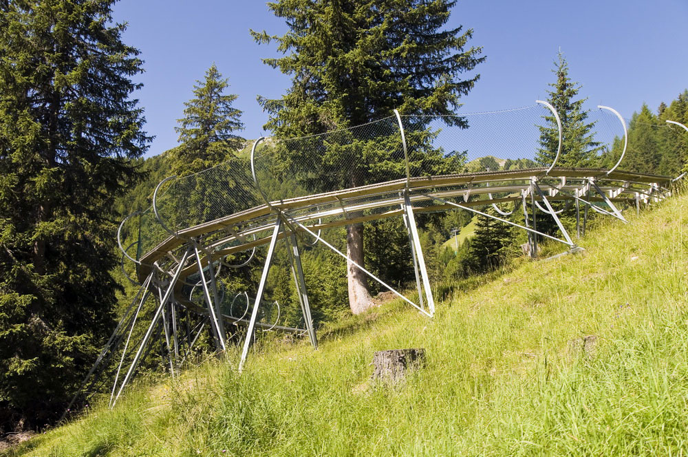 Alpine Coaster Ski Center Latemar Predazzo Trentino Alto Adige