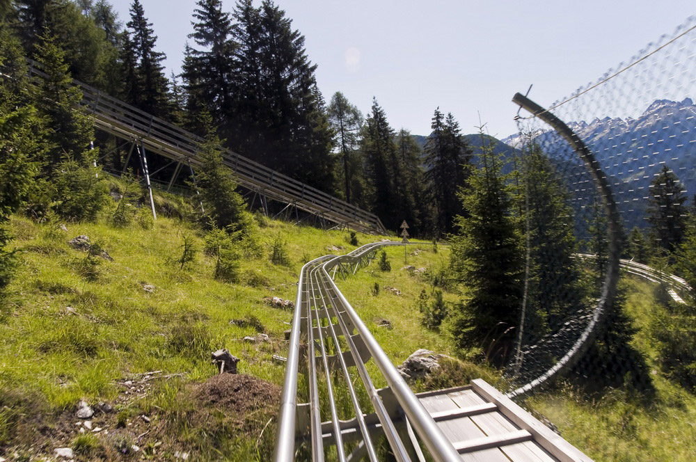 Alpine Coaster Ski Center Latemar Predazzo Trentino Alto Adige