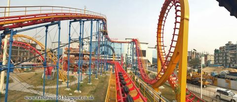 Roller Coaster Jamuna Future Park Dhaka Dhaka Bangladesh