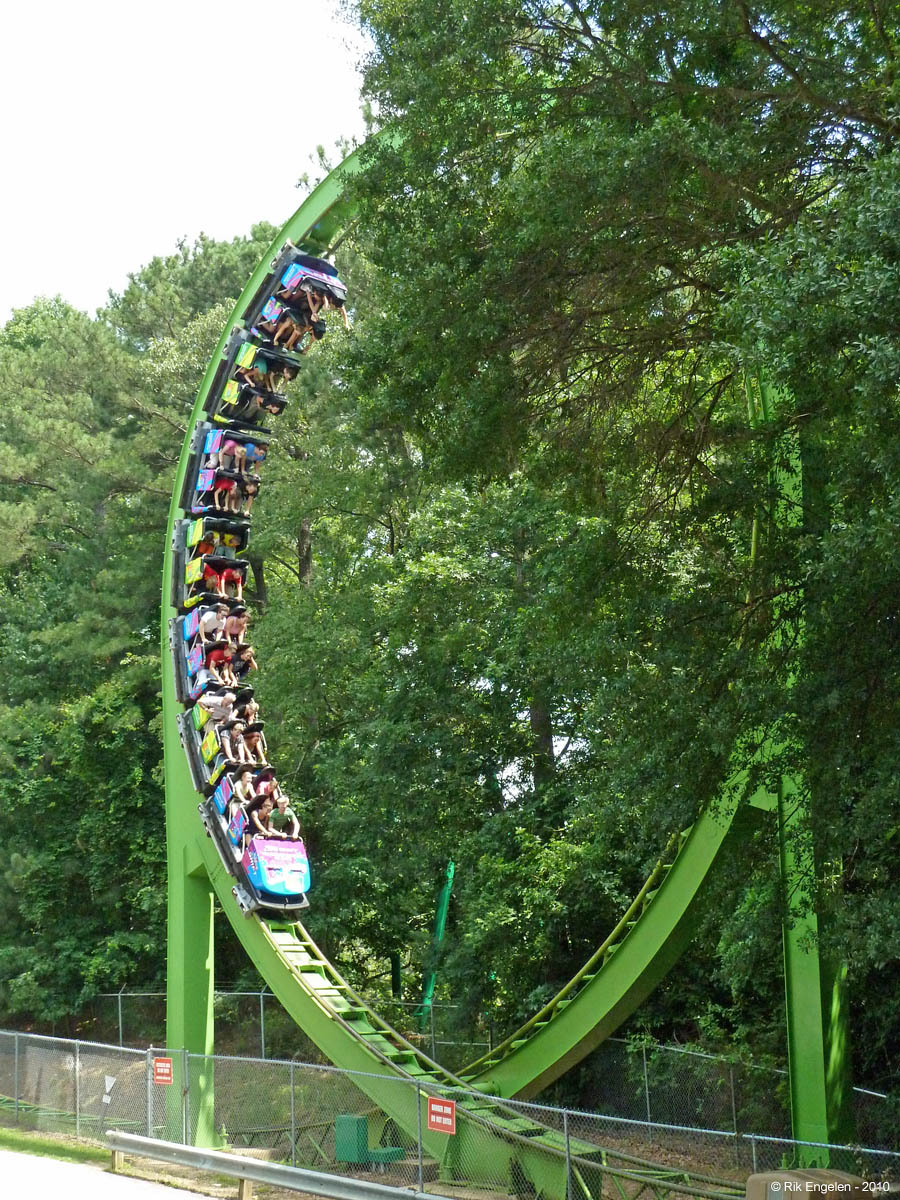 Riddler Mindbender Six Flags Over Georgia Austell Georgia