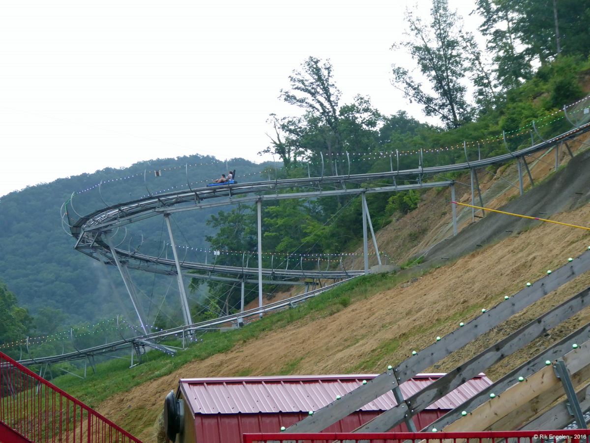 Coaster at Goats on the Roof Goats on the Roof of the Smokies