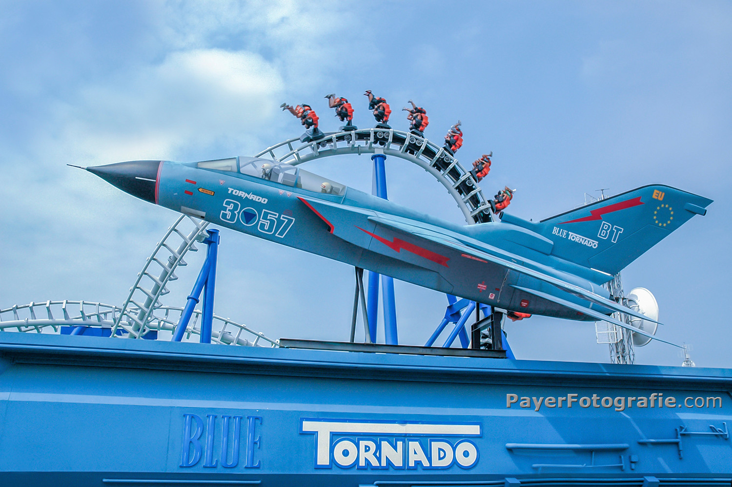 Blue Tornado - Gardaland (Castelnuovo del Garda, Veneto, Italy)