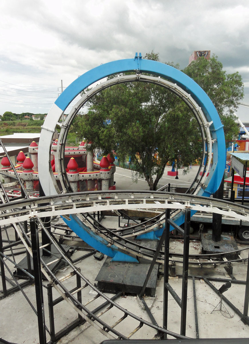 Loop Coaster Sky Ranch Pampanga San Fernando Pampanga