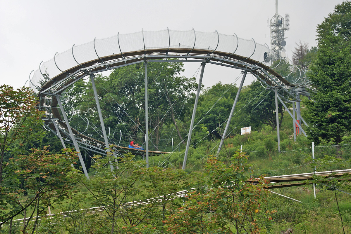 Alpine Coaster Alpyland Mottarone Stresa Piedmont Italy