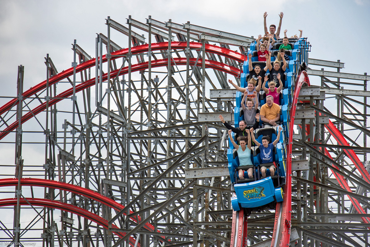 Cedar Point | Steel Vengeance | RMC I-Box (Mean Streak Conversion ...