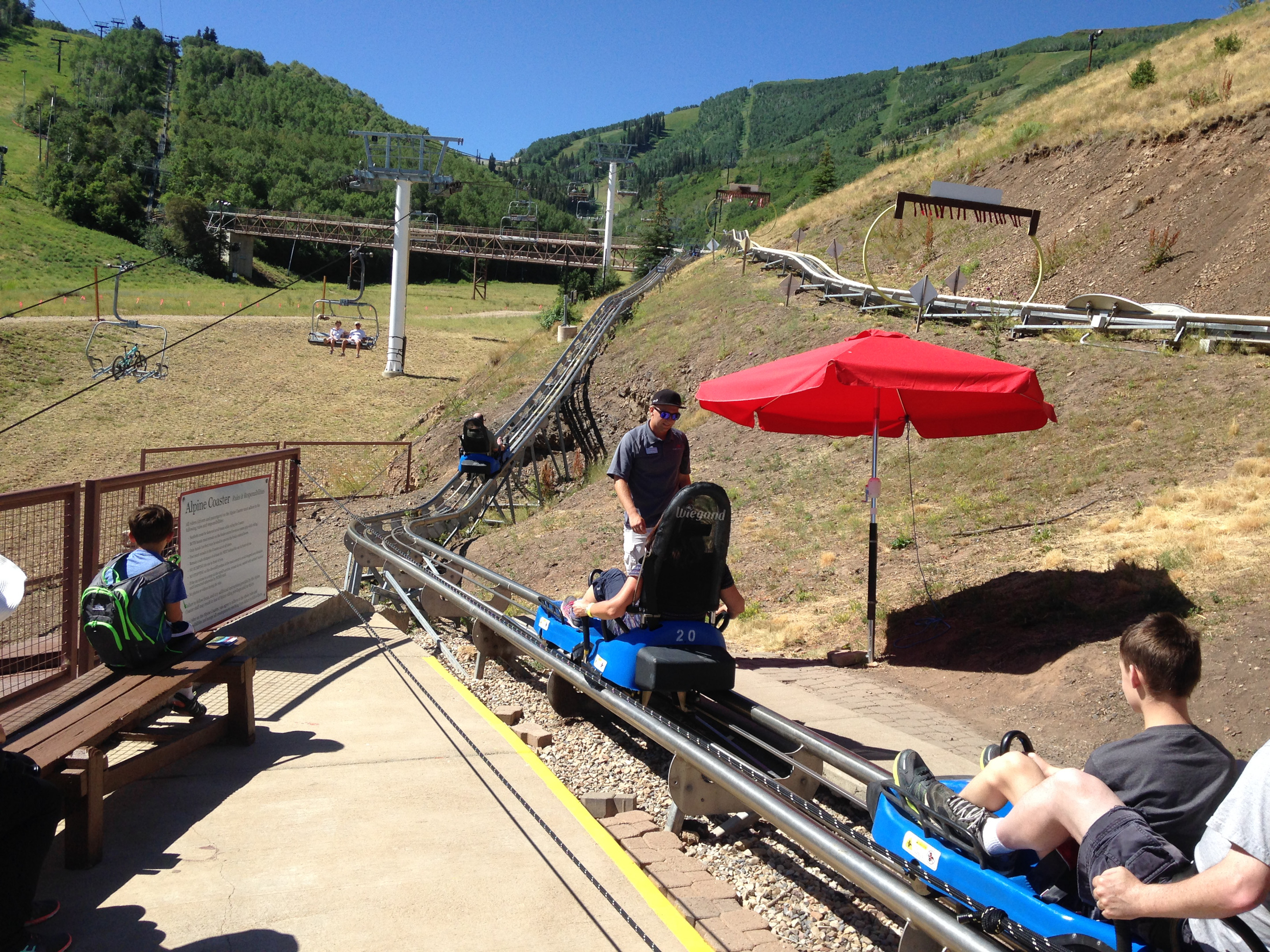 Mountain Coaster Park City Mountain Resort Park City Utah