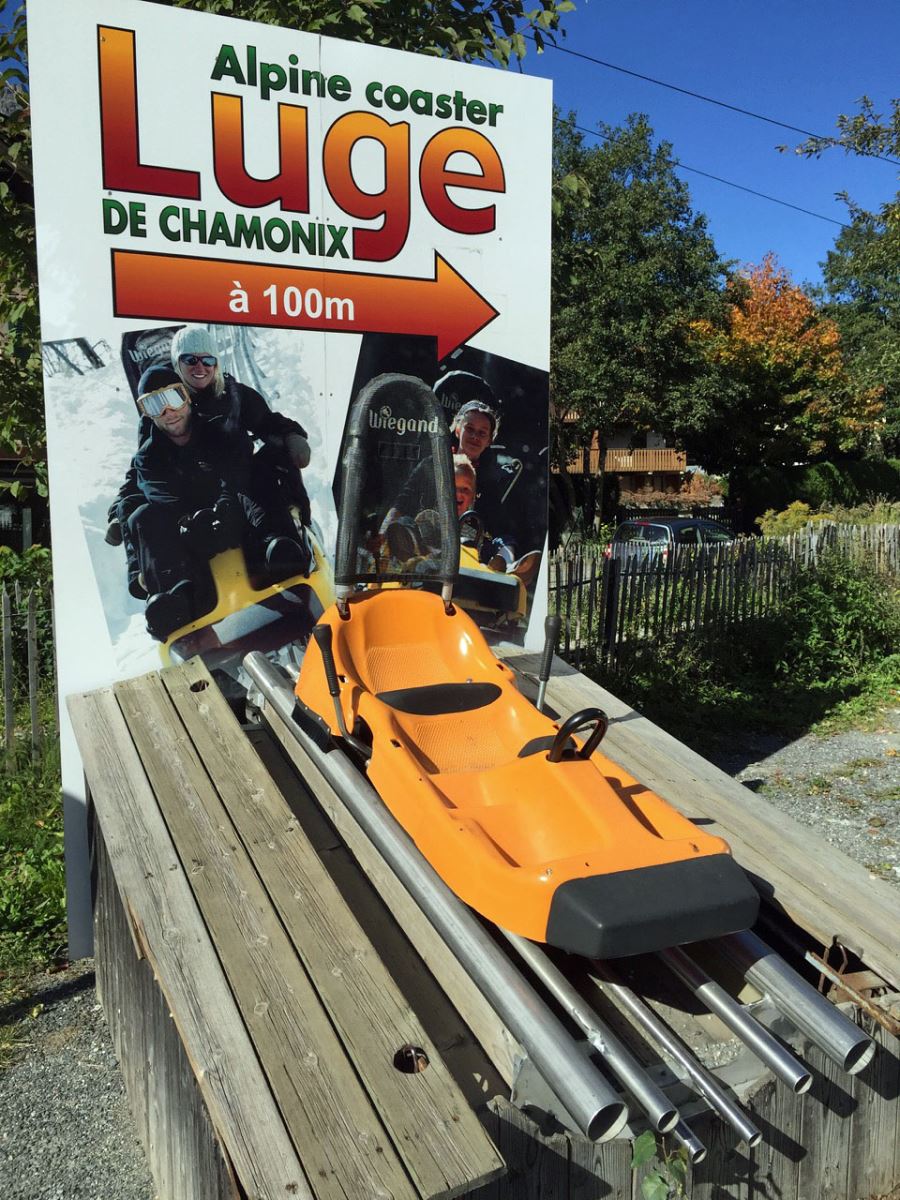 Luge Chamonix Domaine des Planards Chamonix Auvergne Rh ne