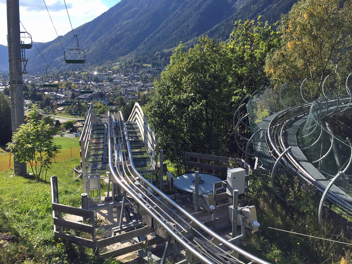 Luge Chamonix Domaine des Planards Chamonix Auvergne Rh ne