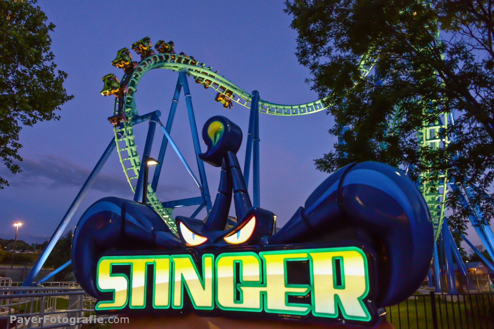 Stinger Dorney Park Wildwater Kingdom Allentown Pennsylvania