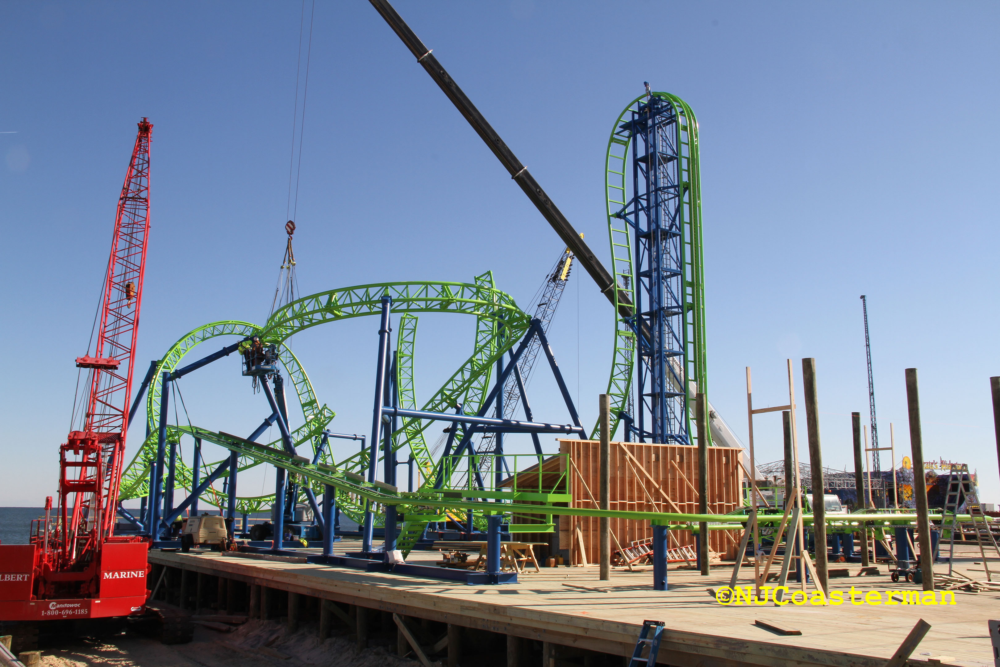 Hydrus Casino Pier Seaside Heights New Jersey United States