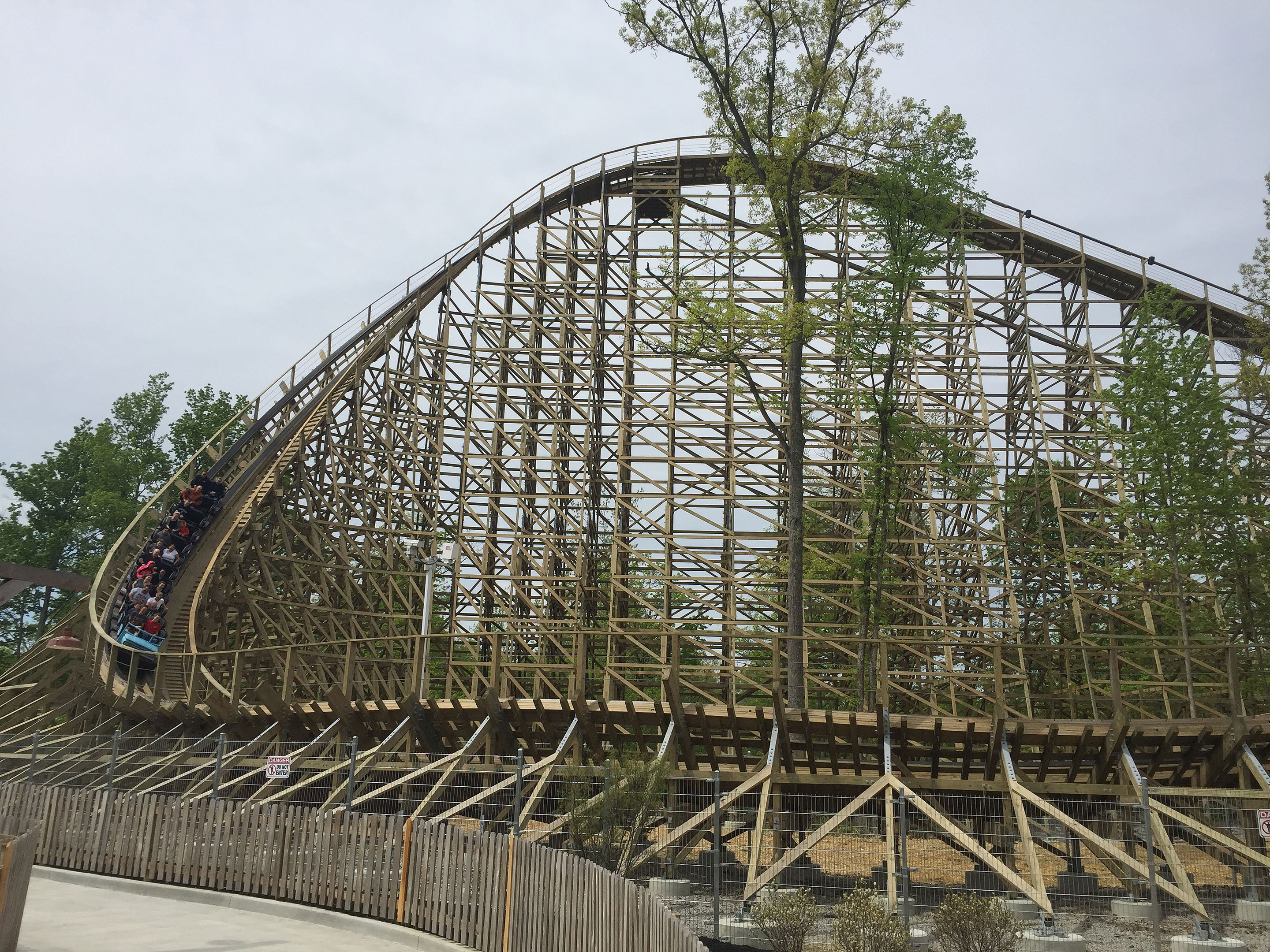 Mystic Timbers Kings Island Mason Ohio United States