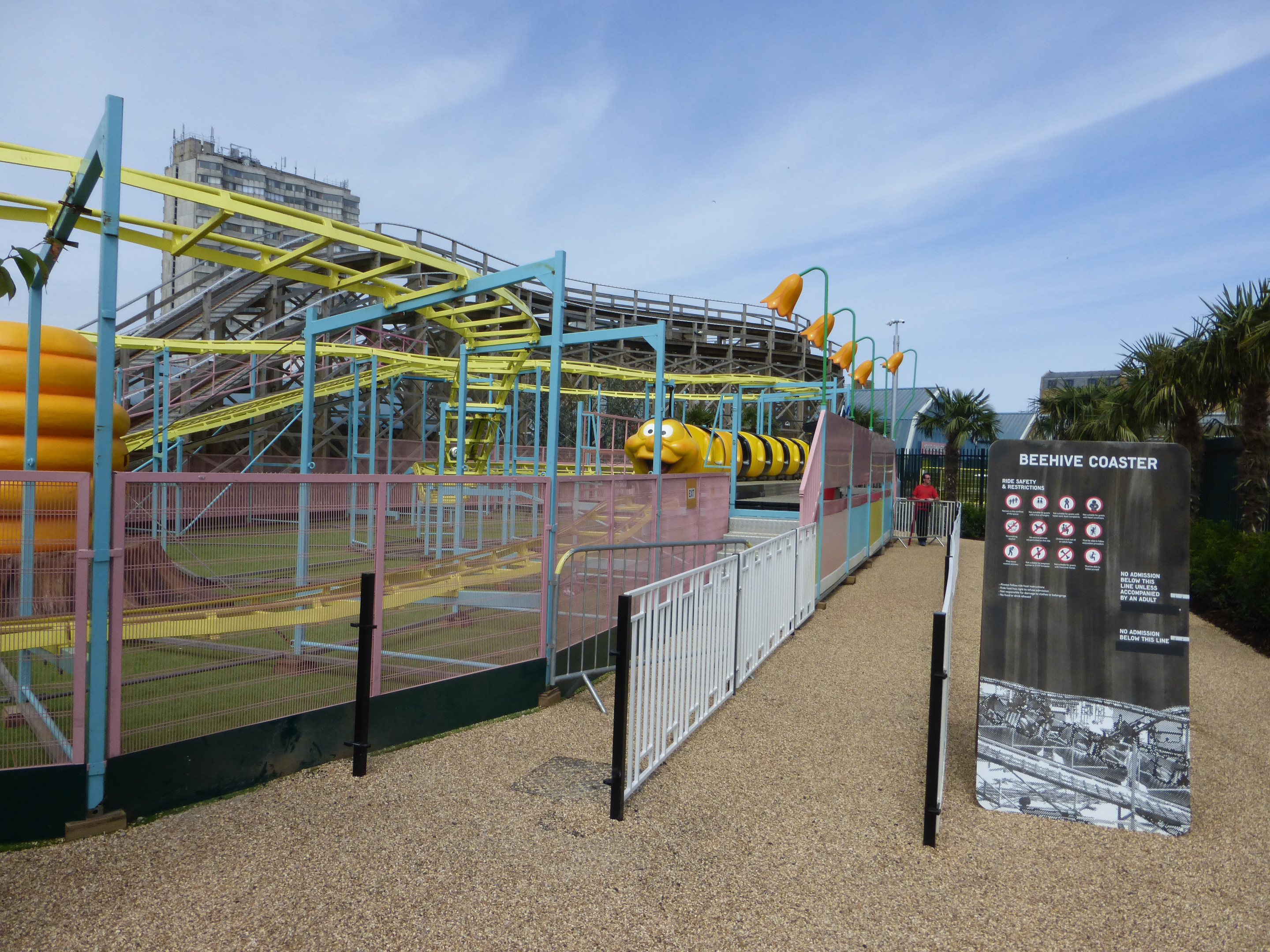 Busy Bee Coaster Dreamland Margate Kent England United Kingdom