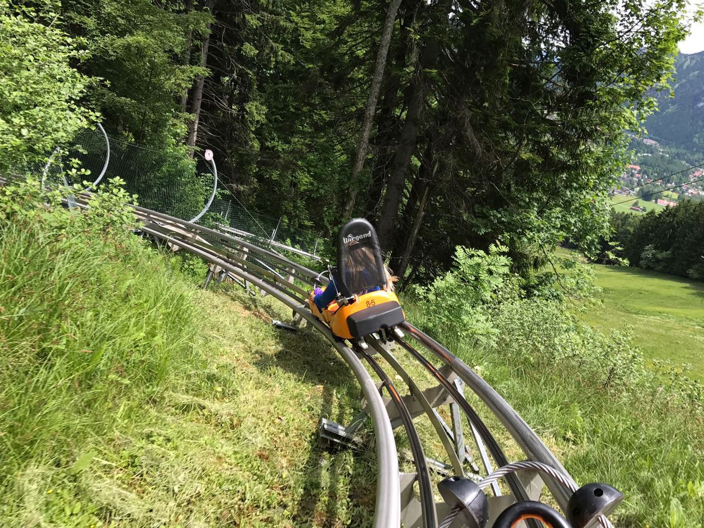 Alpine Coaster Kolbensattel Oberammergau Bavaria Germany