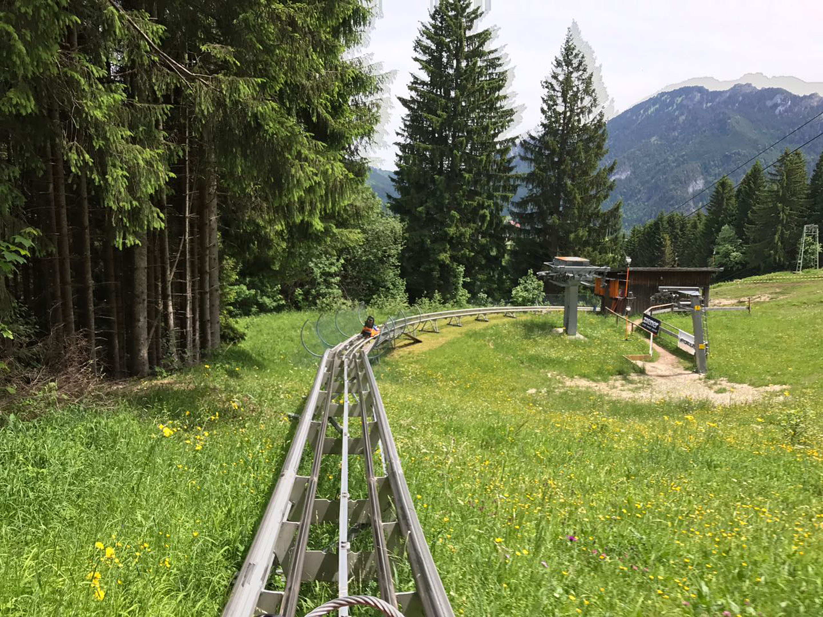 Alpine Coaster Kolbensattel Oberammergau Bavaria Germany